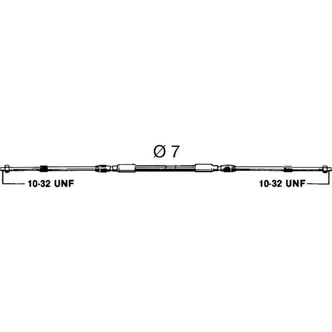Hovedbilde Ultraflex Kontrollkabel  C2