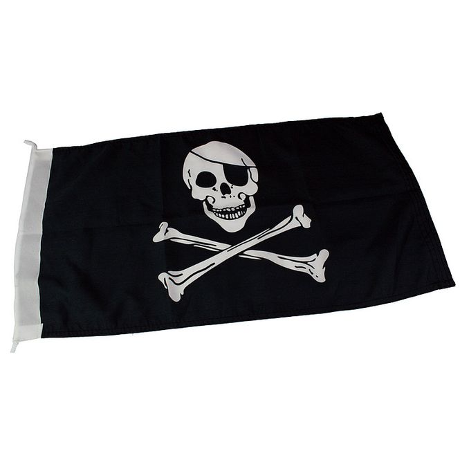Hovedbilde Piratflagg 30x54 cm