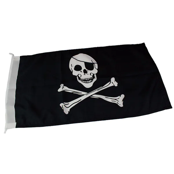Hovedbilde Piratflagg 30x54 cm