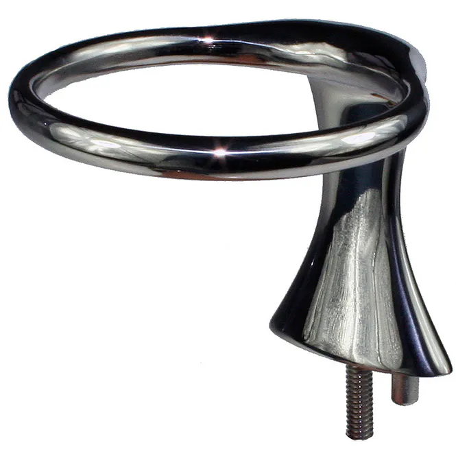 Hovedbilde Glass/Flaske koppholder 316, Enkel boltmontert