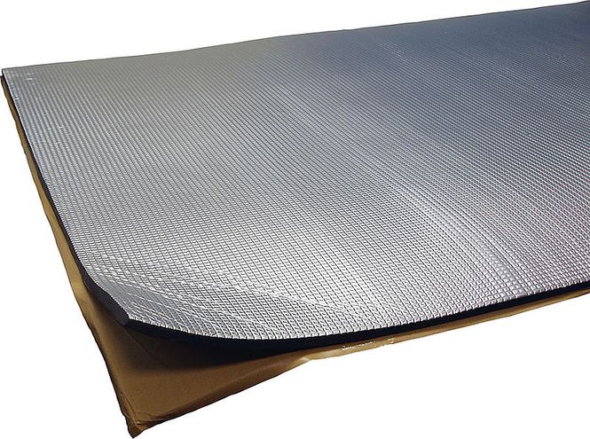 Hovedbilde MarineSilent isolasjonsplate m/kleb+alu, 1,2 x 0,8 m