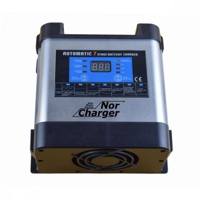 NOR CHARGER Pro Serie Elektronisk Batterilader 12V 60A  / 24V 30