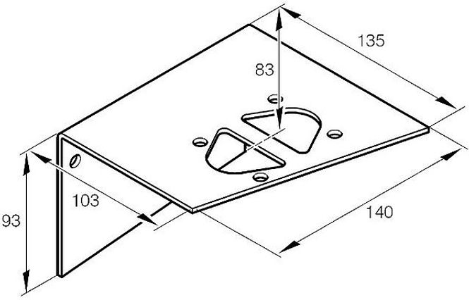 Hovedbilde Eber festebrakett, Airtronic D2/D4/D4+