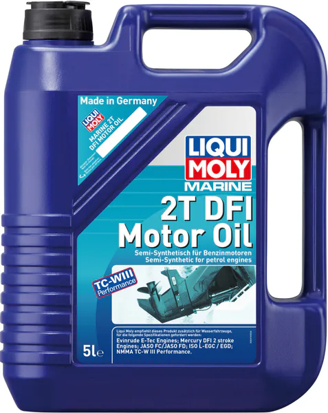 Hovedbilde Marine Delsyntetisk 2T DFI Motorolje - Liqui Moly