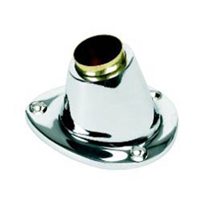 Hovedbilde Flaggholder forkrommet 23/25 mm