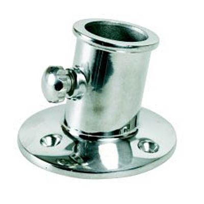 Flaggholder forkrommet 25 mm