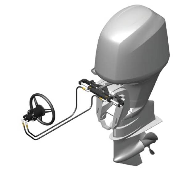 Hovedbilde GLYDUS  Multiflex/Multisteer Hydraulisk Styring Outboard inntil 115HK