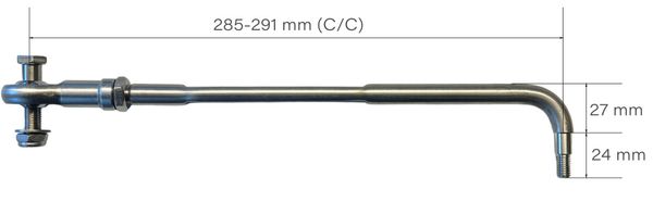 Hovedbilde Styrearm for Mercury A73 SS 316, Ultraflex