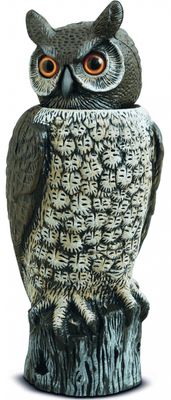 Måkejager Ugle m/bevegelig hode, 40cm