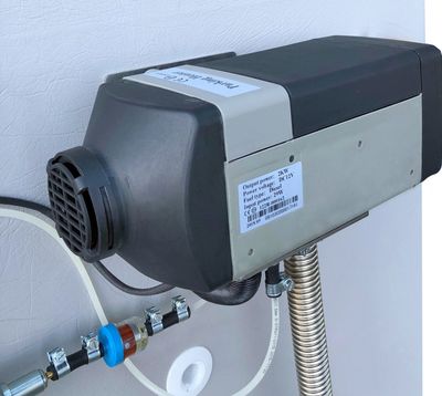  JP Dieselvarmer 2 KW - 12V m/Digital kontroll