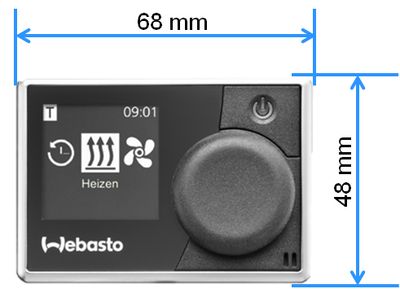 Webasto Air Top 2000 STC Marine 12V Dieselvarmer
