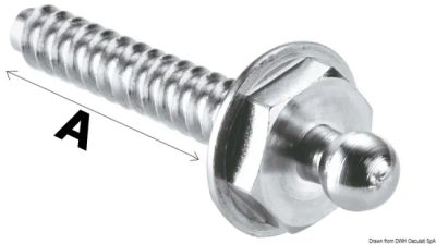 Kalesjeknapp LOXX Han 5pk