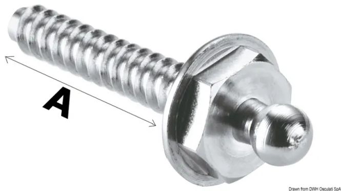 Hovedbilde Kalesjeknapp LOXX Han 5pk