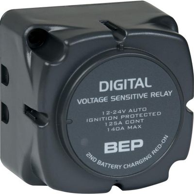 Ladestrømsfordeler BEP DVSR 140 A, 12/24V