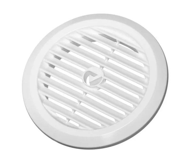 Hovedbilde Ventilrist Hvit Plast 100mm (Yamarin, Buster, AMT, Bella)