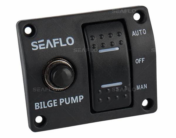 Hovedbilde Seaflo Bryterpanel Lensepumpe 12/24V
