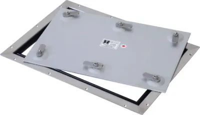 Aluminiumsluker firkantet 