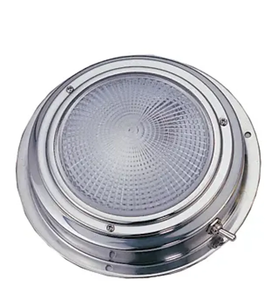 Taklampe LED Rustfri 3'' 12V
