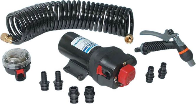 Hovedbilde   TMC Spylepumpekit 12V - 2,75bar/16,3 L/m