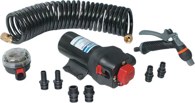 Hovedbilde   TMC Spylepumpekit 12V - 2,75bar/16,3 L/m
