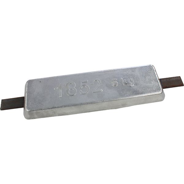 Hovedbilde 1852 Sinkanode rektangulær 5 kg