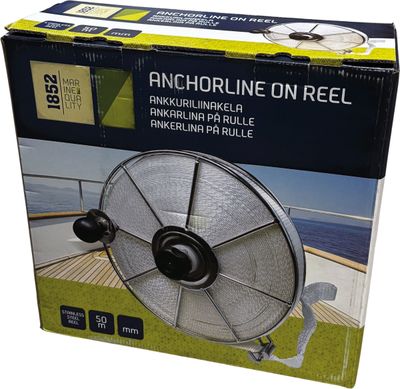 Ankerline på syrefast rulle