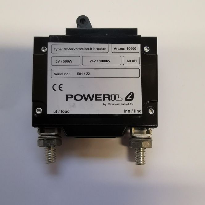 Hovedbilde Motorvernsbryter / Automatsikring 60amp