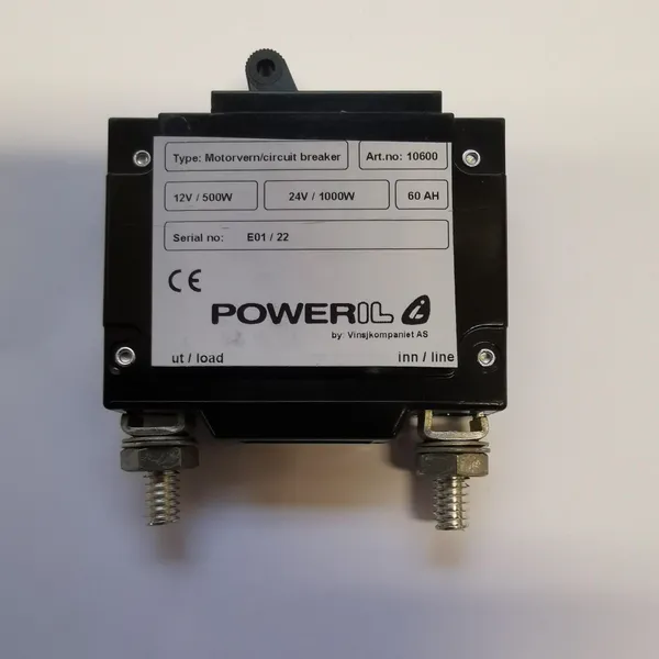 Hovedbilde Motorvernsbryter / Automatsikring 60amp