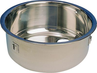Stålvask rund Ø385mm