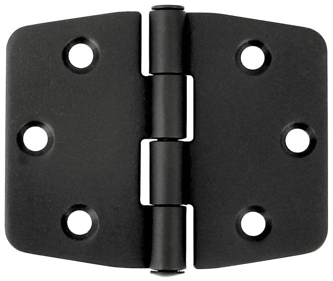 Hovedbilde 1852 Hengsel 74 x 74 mm syrefast sort
