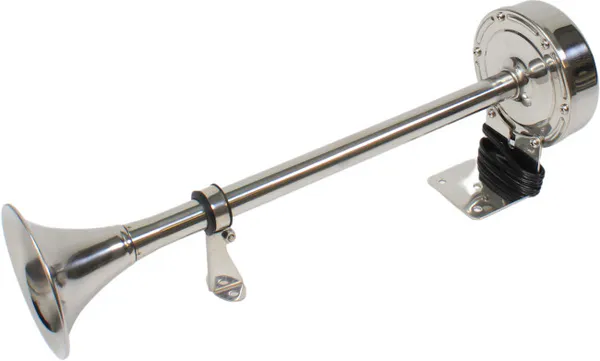 Hovedbilde    Trompethorn 12 volt enkelt, 316