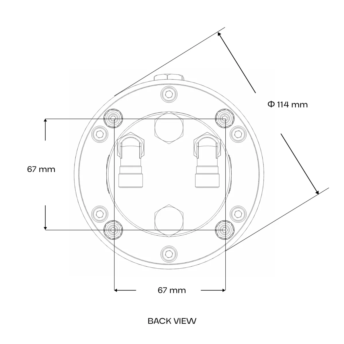 Glydus Hydraulisk Styrepumpe 25CC