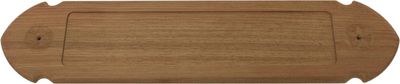 Roca Navneskilt Teak 610x150x20mm