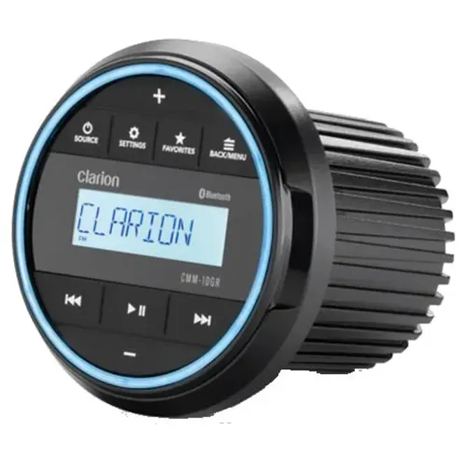 Hovedbilde Clarion CMm-10Gr Marine Radio Bluetooth USB, FM IP66