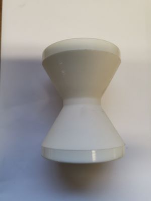 Nylontrinse/hjul til ILAS ankerrulle 75x60x12,5