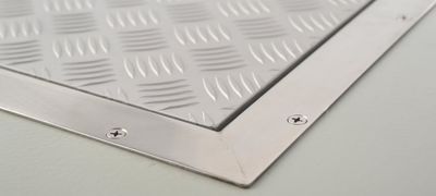 Aluminiumsluker firkantet 