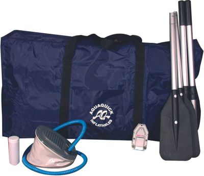 Aquaquick HSS gummibåt m/oppblåsbar dørk Lengde 270cm